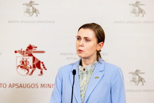 D. Šakalienė nurodė, kodėl gyventojai negavo įspėjimų apie į Lietuvą įskridusį Rusijos droną