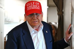 Baltųjų rūmų įrašas apie D. Trumpą apskriejo internetą: virto pašaipų objektu