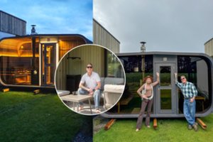 S. Vaitulionis ir N. Bunkė išgriovė juos skiriančią tvorą pajūrio namuose ir įsirengė SPA: „Visi čia nori“