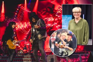 „Guns N'Roses“ koncerte šėlo ir Ingrida Šimonytė: plintantis įrašas sprogdina socialinius tinklus