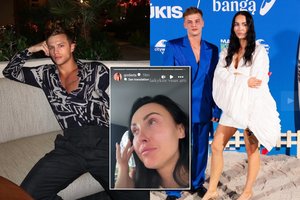 Po žinios apie Dubajuje mirusį V. Širmą G. Stasiulaitytė apsipylė ašaromis: „Neatrašiau į žinutę“