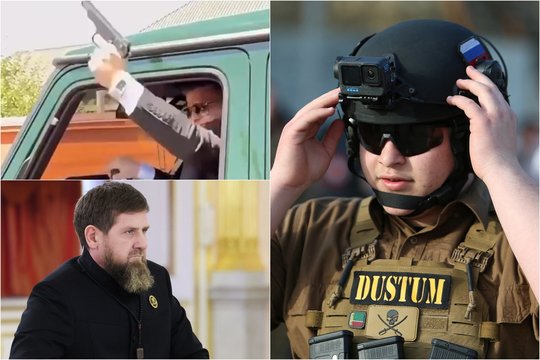 R. Kadyrovo sūnaus vestuvėse – šaudymai iš paauksuoto pistoleto ir prabangios dovanos