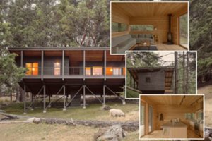 Šeima pasistatė 80 kv. m namą atokiame miške: štai, ką padarė dėl sudėtingo privažiavimo