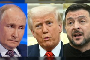 „Financial Times“: D. Trumpo pyktis ant V. Putino pasiekė kritinį tašką, tačiau Ukraina susiduria su problema