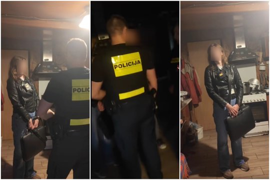 Plinta vaizdo įrašas, kuriame vaiko teisių specialistai atvyko iš šeimos paimti kūdikį: paaiškino situaciją