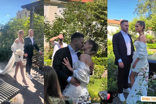 Ištekėjo buvusi garsi manekenė Rima Triškutė: amžiną meilę prisiekė išskirtinėje Vilniaus vietoje