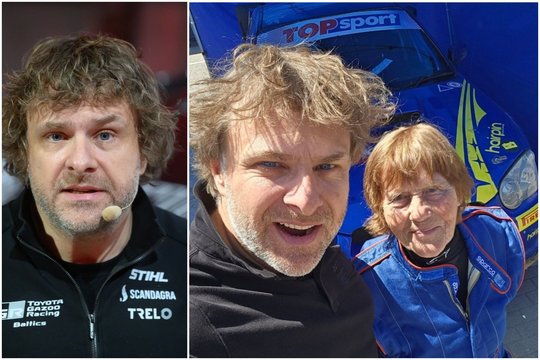 B. Vanagas Ukmergėje susipažino su 88-erių šturmane: „Ar dar manote, kad vėlu išmokti ką naujo?“