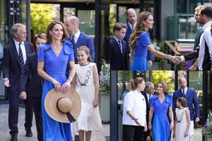 Vimbldono finale dėmesį kaustė Catherine Middleton įvaizdis: atvyko be vieno šeimos nario