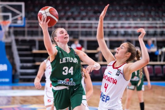 Siaubinga Europos čempionato pabaiga – Lietuvos merginos pralaimėjo mūšį dėl 3 vietos ir neteko kelialapio į Elito grupę