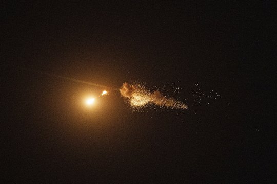 Ukrainos žvalgyba: Baltarusija savo oro erdvėje numušė Rusijos atakos droną