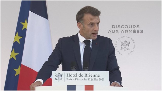 E. Macronas perspėjo apie rimtą grėsmę Europai: mes gyvename lemiamu momentu 