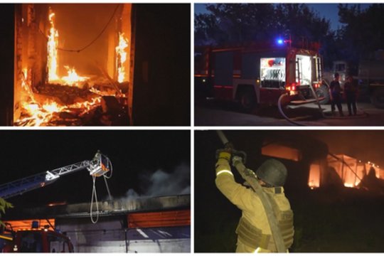 Rusijos dronai toliau skrieja į Ukrainą: praneša apie didžiulius gaisrus