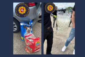 Kalėjimų tarnybos pareigūnai, padedami pasieniečių, sulaikė apie 21 kg kvaišalų - verteivos neteko pusės milijono eurų