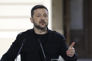 Svarbaus žmogaus netektis palietė V. Zelenskį: „Ukrainos didvyris“