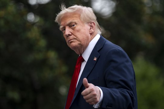 „Politico“: D. Trumpas vis dar tiki Rusijos pergale – tai tik laiko klausimas