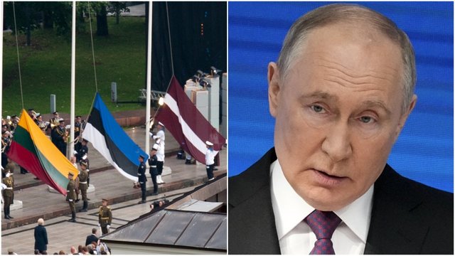 Ukraina įspėja Baltijos šalis dėl rusų spaudimo: neaiškių objektų atskridimai gali pasikartoti