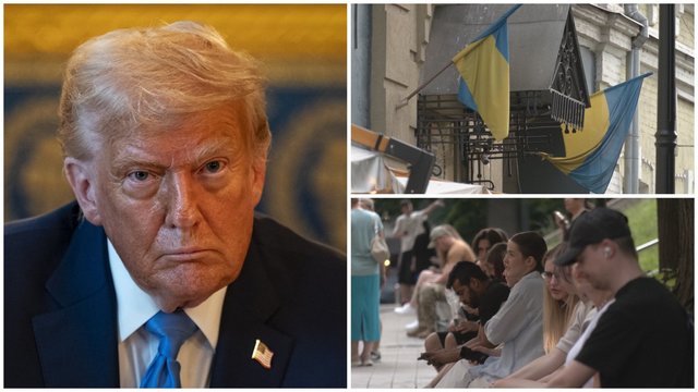 Ukrainiečiai atsargiai vertina D. Trumpo pažadus dėl ginklų: „Girdėjome apie karo užbaigimą per 24 valandas“