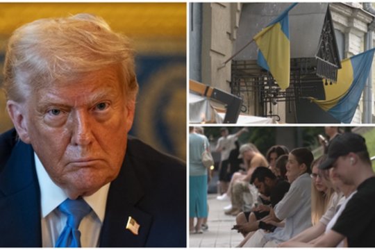 Ukrainiečiai atsargiai vertina D. Trumpo pažadus dėl ginklų: „Girdėjome apie karo užbaigimą per 24 valandas“