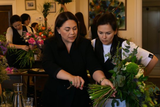 Savaitgalį Vilniuje įvyko išskirtinė trijų dienų floristikos stovykla