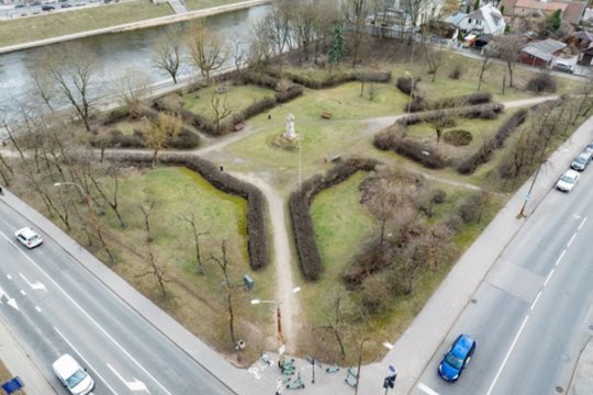 Gyventojai nusprendė: šiam skverui Žvėryne reikia pokyčių