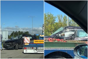 Po skaudžios avarijos Vilniuje – tragiška žinia iš ligoninės: užgeso moters gyvybė