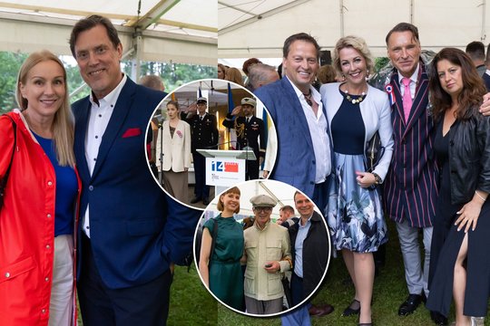 Sostinėje kviestiniai svečiai minėjo ypatingą progą: atvyko ir Žilvinas Grigaitis