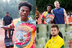 „Deja, tokia teisybė“: po IShowSpeed spektaklio stadione – M. Aleknos trenerio žodžiai