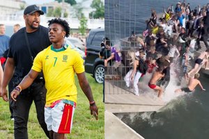 „YouTube“ žvaigždės vizitas Estijoje vos nesibaigė tragedija: būrys gerbėjų paniro į vandenį