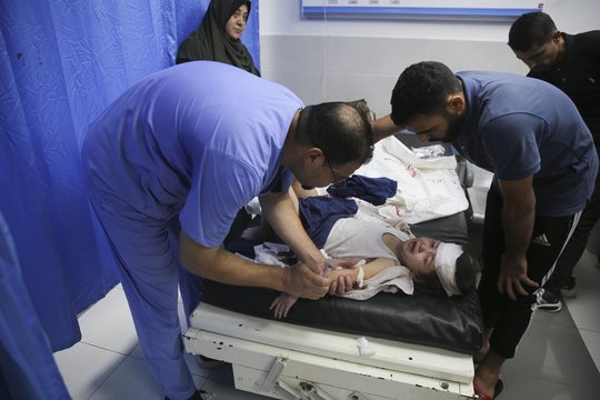 Kraupus incidentas prekių dalijimo centre Gazos Ruože: žuvo 20 žmonių