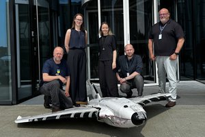 Rusų dronas „Gerbera“ perduotas Lietuvos mokslininkams