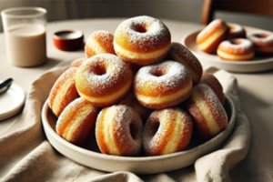 Minkštos ir purios varškės spurgos – kai norisi kažko gardaus per 20 minučių