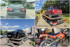 Vilniaus policijos operacija prieš kelių erelius: pradėti ikiteisminiai tyrimai, transporto priemonės gali būti konfiskuotos