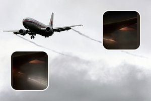 Siaubinga akimirka: skrydžio metu iš variklio pasipylė kibirkštys, keleiviai prabilo apie „sprogimą“ ore