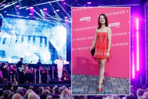 Per Jazzu koncertą akys krypo į spindinčią 43-ejų Laurą Blaževičiūtę: pademonstravo vasarišką įvaizdį