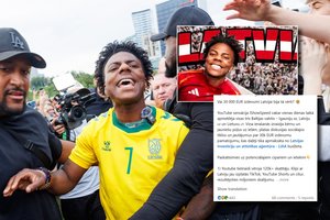 „YouTube“ žvaigždės vizito kaina įsiutino ne tik dalį lietuvių – nusivylimo neslėpė ir latviai
