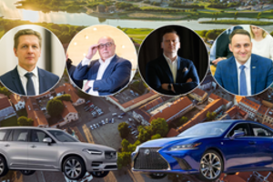 Kokius automobilius vairuoja miestų merai: vertės skiriasi daugiau nei dešimtį kartų