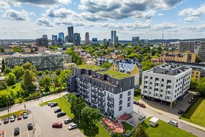 Vienoje geidžiamiausių Vilniaus vietų iškils prabangus daugiabutis: naujakurius vilios išskirtiniais butais