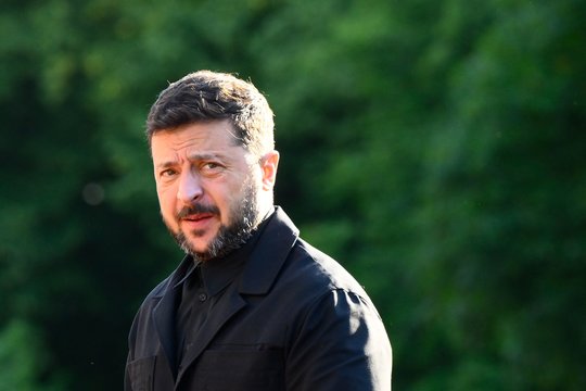 Karas Ukrainoje. V. Zelenskis prakalbo apie labai svarbų susitarimą su JAV
