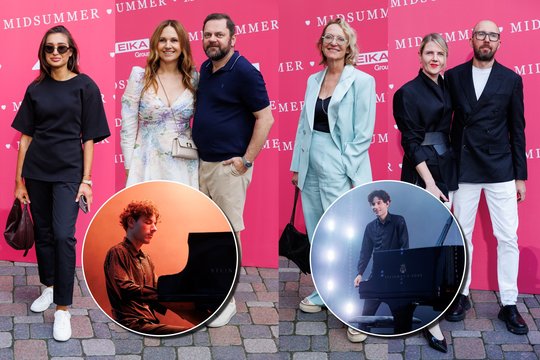 Valdovų rūmų kieme – užburiantis Peterio Bence pasirodymas: atvyko būrys pasipuošusių žmonių