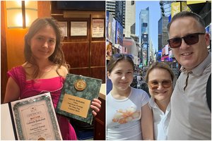 Išskirtinio talento 11-metė lietuvė sužibėjo Amerikoje: visa šeima gyvena svajonės išsipildymu