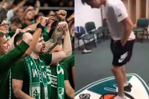 Praeityje iš „Žalgirio“ išsityčiojęs Ą. Tubelis kreipėsi į sirgalius: „Durnas, kvailas poelgis“