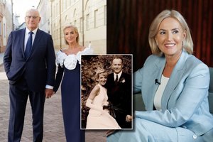 Ypatingą progą mininti Ž. Pinskuvienė savo vyrui skyrė itin jautrius žodžius: „Tikras stebuklas“