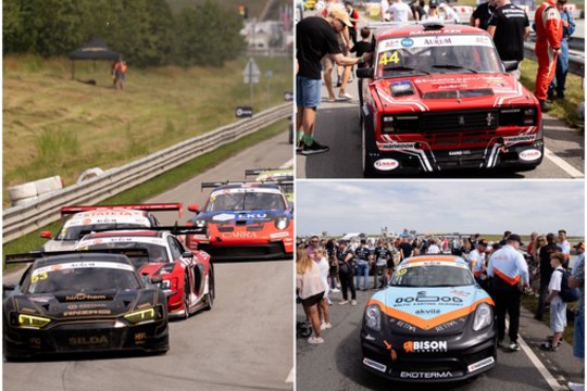 Palangoje startavo „Aurum 1006 km“ lenktynės: kadruose – įspūdingi dalyvių automobiliai