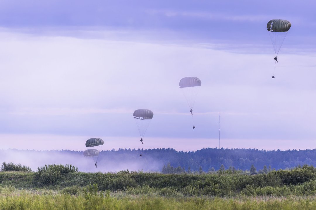 Pratybos „Karaliaus kirtis 2025“.<br>Srž. sp. K.Kavolėlio nuotr.