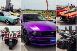 Palangoje išskirtinių automobilių paroda – susirinko itin retų modelių