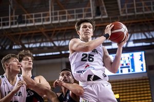 Laukia kova dėl aukso: Lietuvos U20 rinktinė pusfinalyje susitvarkė su prancūzais