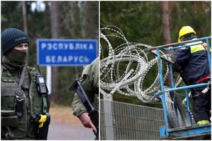 Pasienio užkardos vadas: įtariu, kad Baltarusijoje neteisėti migrantai treniruojami, kaip įveikti fizinį barjerą