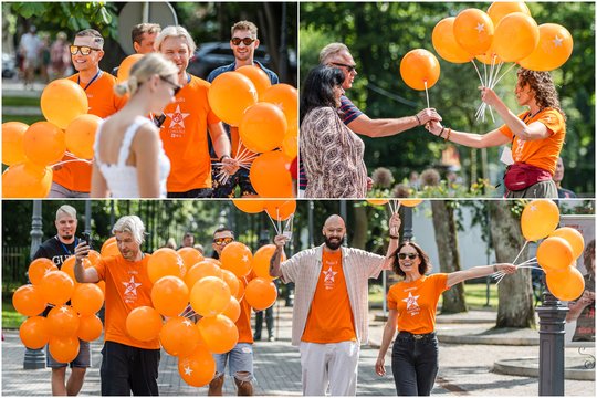 Palangos gatvėse – nostalgiški prisiminimai: Basanavičiaus gatvėje pasirodė „Kelias į žvaigždes“ projekto dalyviai