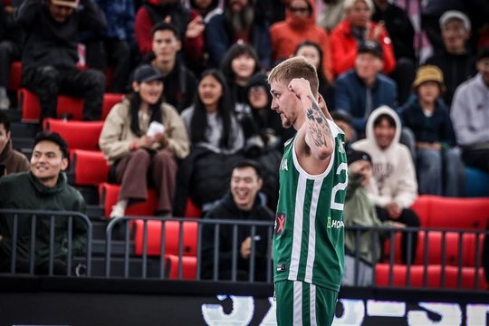 Lietuvos trijulių rinktinė triumfuoja universiadoje – finale įveikti amerikiečiai