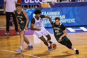 Dvidešimtmečiai su auksu negrįš: D. Songailos auklėtiniai finale nesustabdė italų